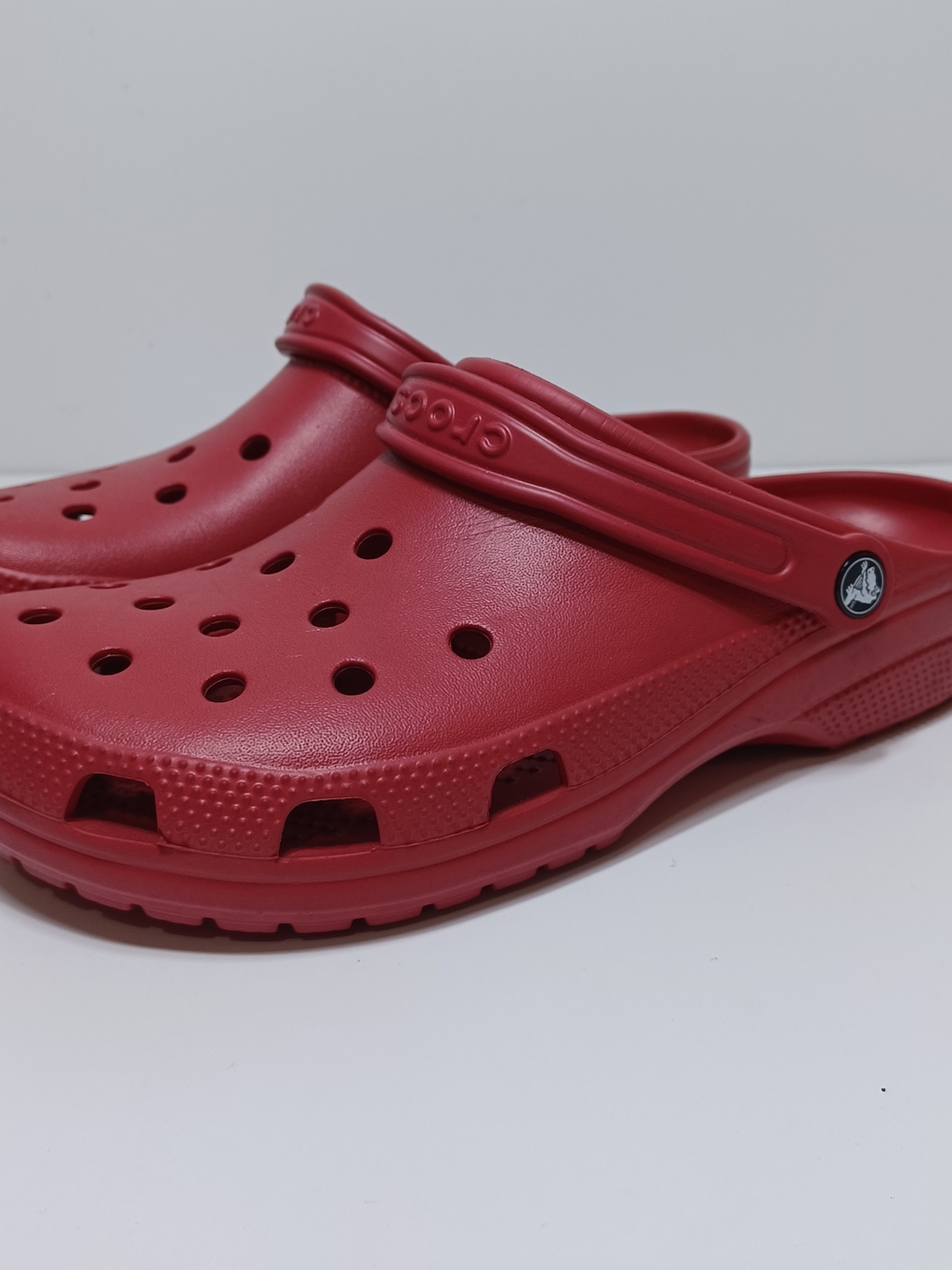 Crocs Red Clogs Slip-On Shoes mens size 11